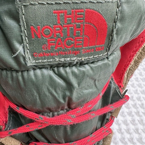 The North Face Brown Chilkat Heatseeker Boots Women’s Leather Suede Sz 9 - Picture 9 of 11